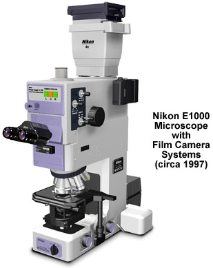 尼康显微镜早期的E1000显微镜