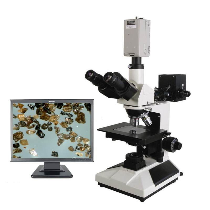 摄像型三目透反射正置金相显微镜