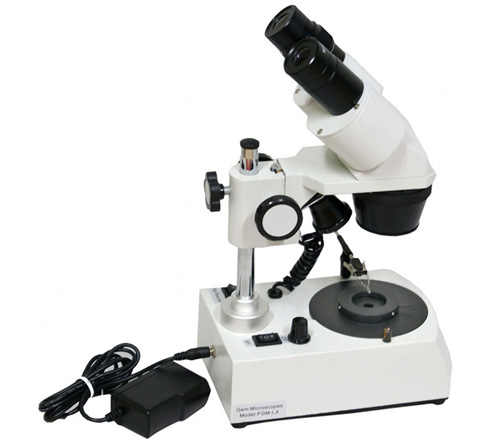 立柱式宝石显微镜